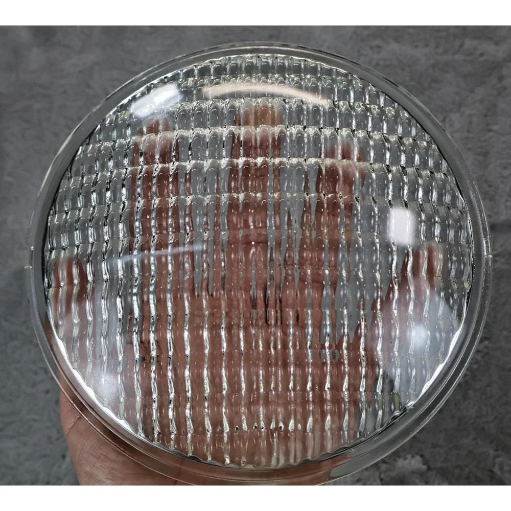 Vintage Industrial Prismatic Glass Lens Fresnel Light Cover 7